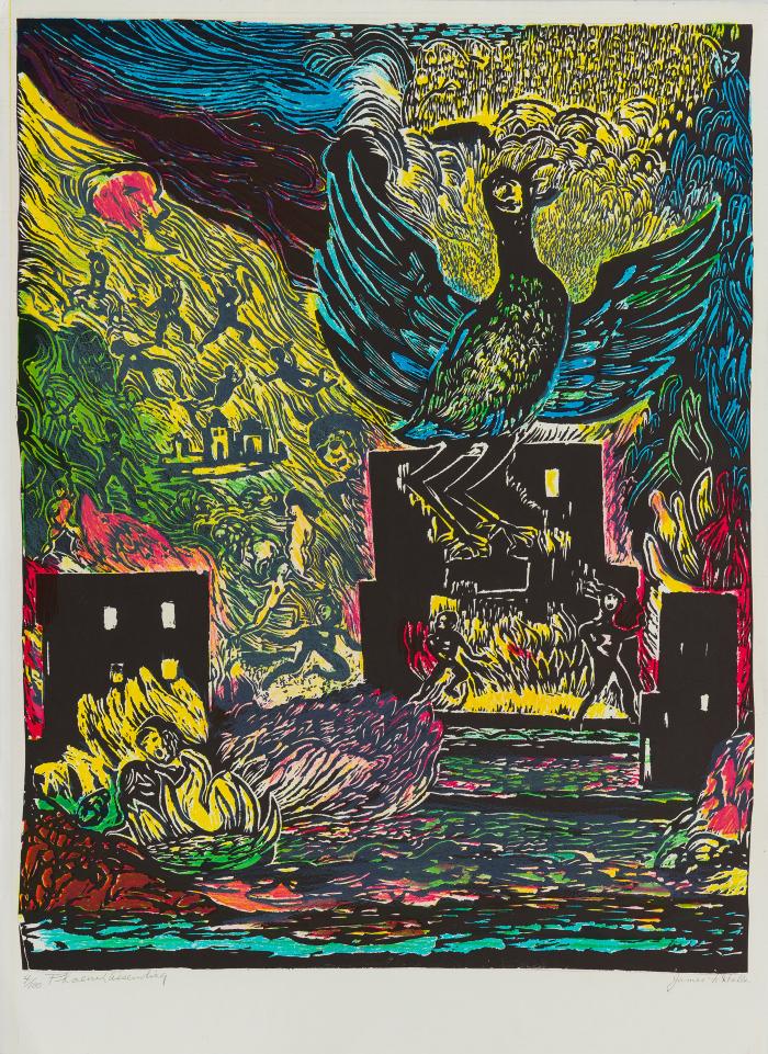 Phoenix Ascending by James Lesesne Wells 1985